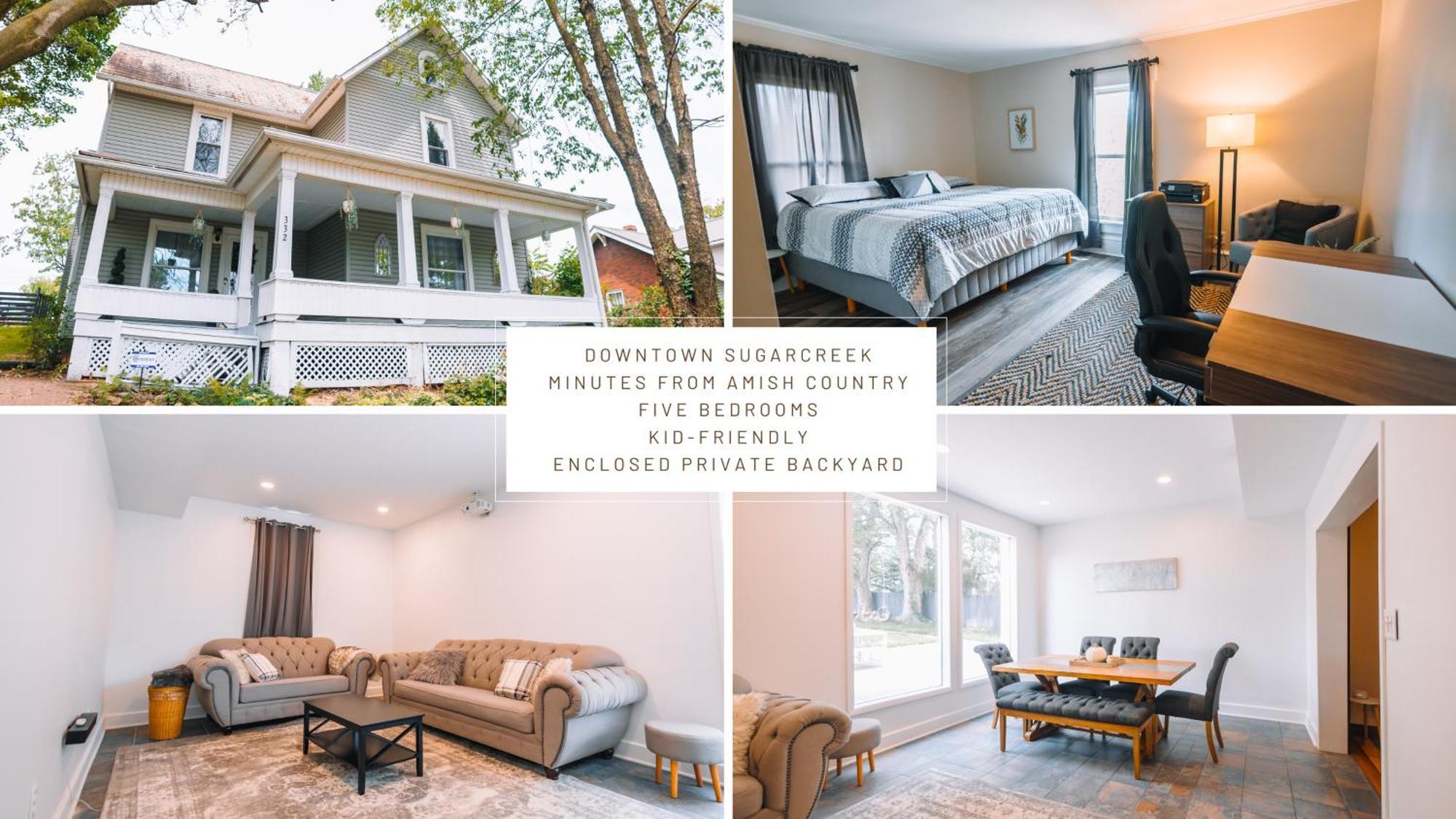 Villa Downtown Escape Great For Large Families & Groups Sugarcreek Esterno foto